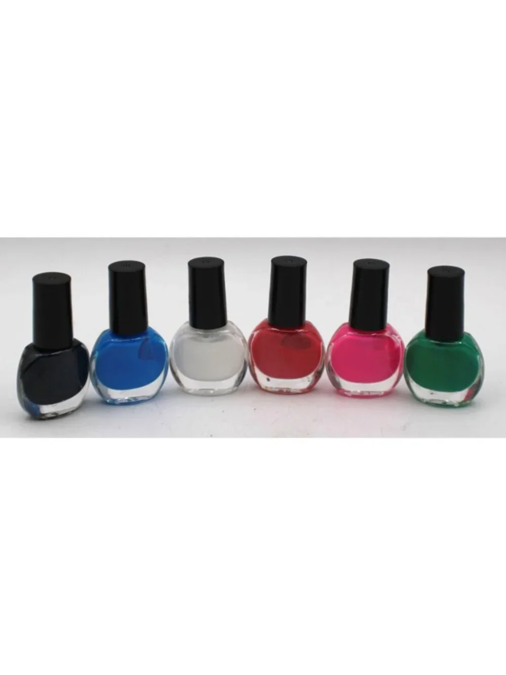 Unicorn Nail Polish Set 6 Colors Kids/Teen Novelty Polish Smaller Bottles Travel